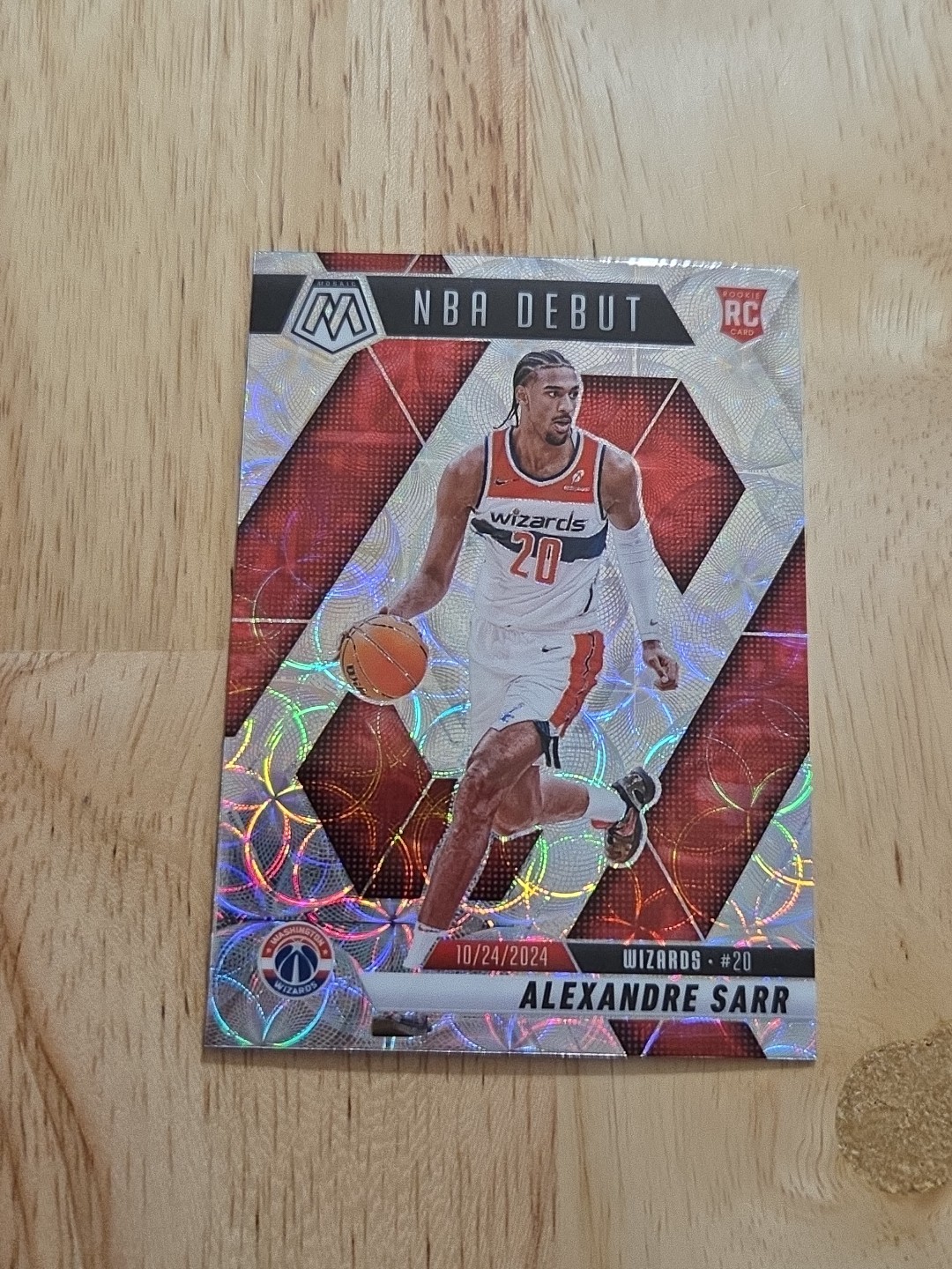 2024-25 Mosaic ALEXANDRE SARR International Scope #254 Rookie NBA Debut SP