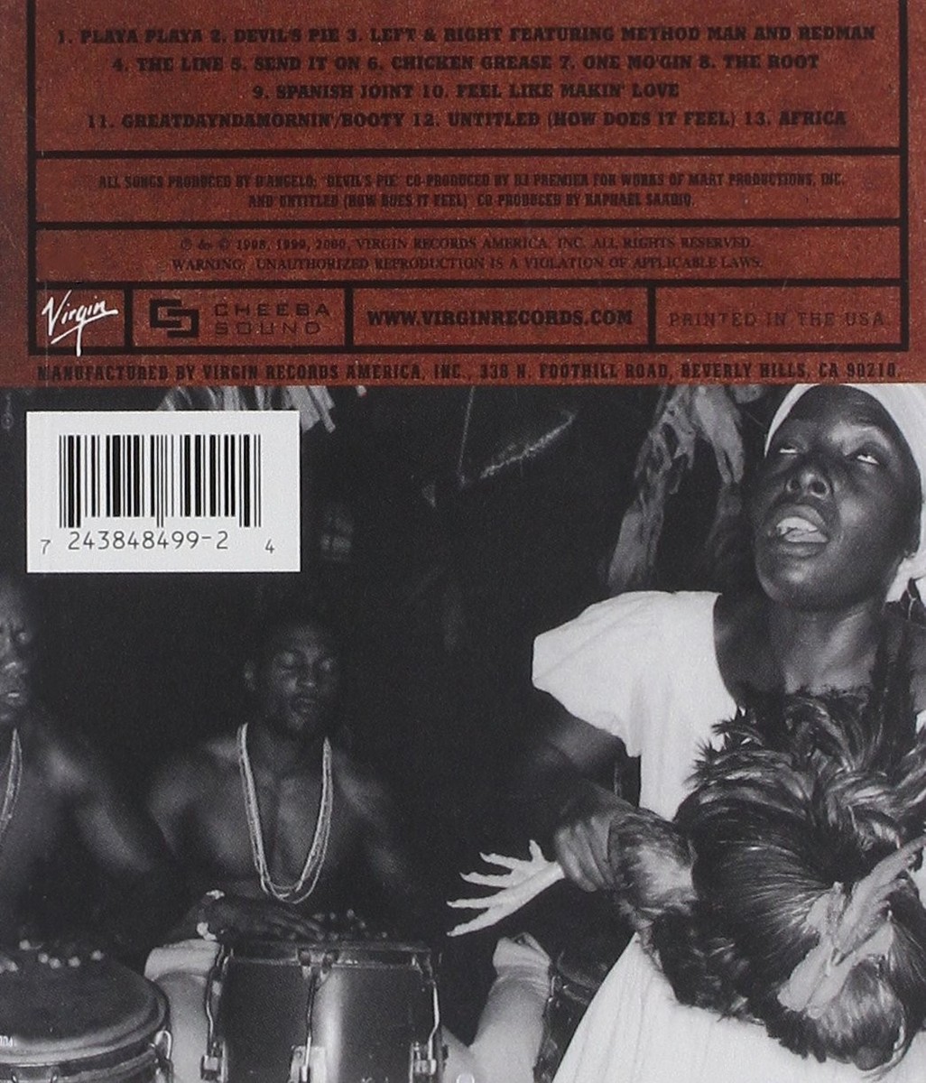 Voodoo by D'Angelo (CD, 2000) for sale online | eBay