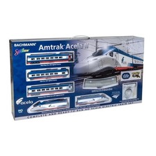 Lot de trains Amtrak Acela II Bachmann BAC01206 échelle HO