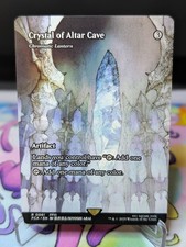 MTG Final Fantasy- Crystal of Altar Cave 61 Borderless Regular