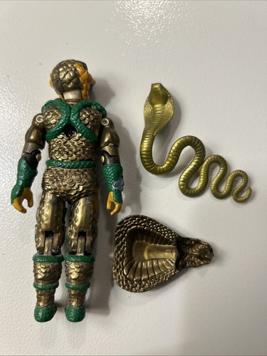 Vintage 1986 G.I. Joe ARAH Serpentor Figure With Accessoriesno Cracks MI - Picture 2 of 2