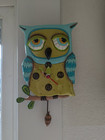 Allen Studio Designs Blue Owl Clock Works All Parts