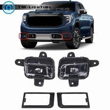 LED Kits for 2025 Fog Lights Lamps LED w/Switch kits For GMC Sierra 1500 2023-2025 Left+Right Side