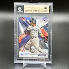 2018 Bowman's Best - #49 Miguel Andujar (RC) BGS 10 Pristine Gold Label
