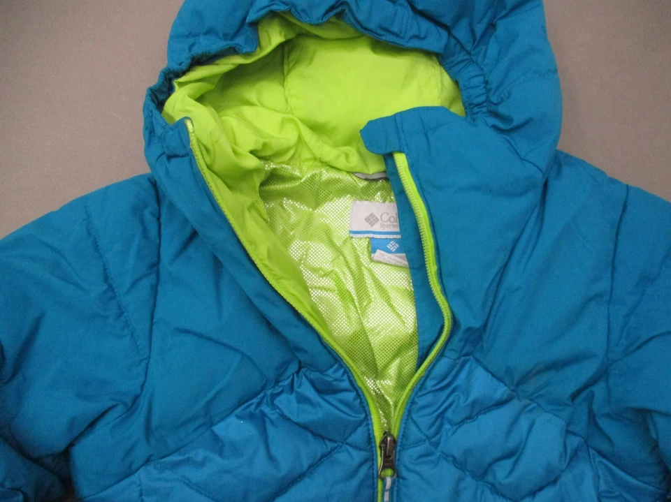 Columbia OMNI-HEAT Talla XS (6/8) Niñas 100% Nylon Falda Snowboard Chaqueta 196 Foto 3 de 4