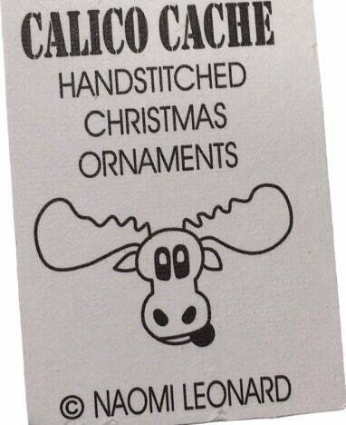 Handgefertigter Filz HUSKY Schlitten HUND mit Geschirr Ornament 3,5 - Bild 3 von 5