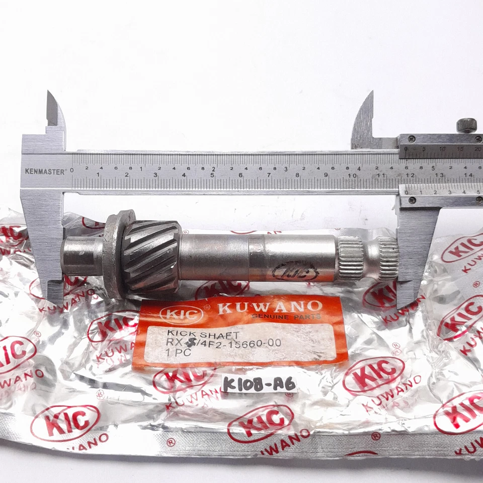 Yamaha RXS puede adaptarse a DT125MX 1986 RT180 eje de arranque P/N 4F2-15660-00 Foto 3 de 4