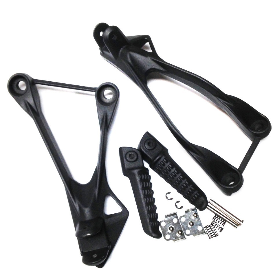 Foot Peg For Kawasaki ZX6R 2005 2006 2007 2008 Black Rear