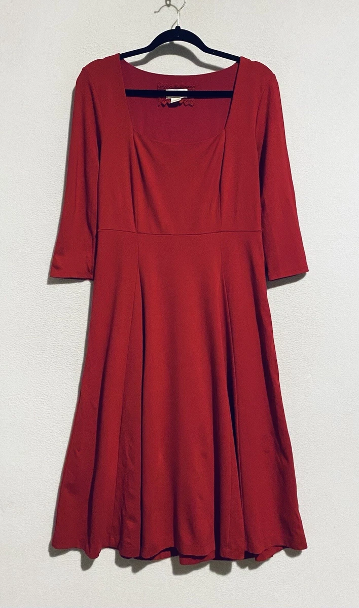 Red Dresses Fit & Flare Dress for Sale - eBay