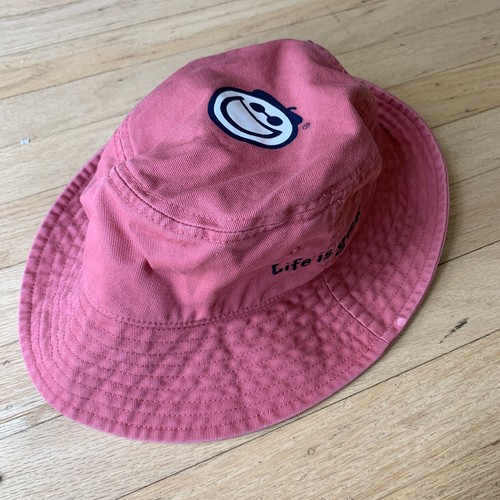Life Is Good Coral Bucket Hat Children 