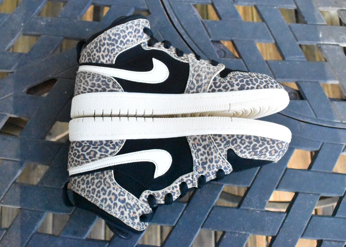 Nike Air Jordan 1 Mid SE PS 'Cheetah' 2017 BQ6932-021 Youth Nike Air Jordan 1 Mid SE PS 'Cheetah' 2017 BQ6932-021 Youth