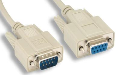 DB9 Null Modem Male to Female 6FT