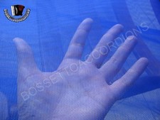 Accordion Grille Lining Soft Plastic Net Blue 18" x 7" 2-for-1