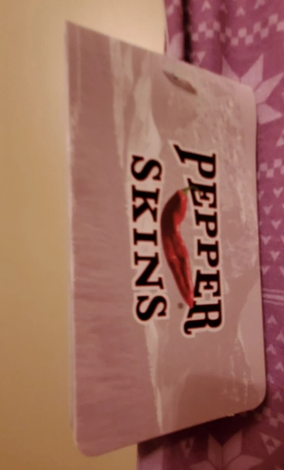 Hot Chillys Youth Pepper Skins Bottom X-Large Alpine Stripe/April - Image 3 of 4