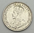 1929 Canada 10 Cents KM#23a Silver .800 King George V AU UNC Schon#21a Ottawa