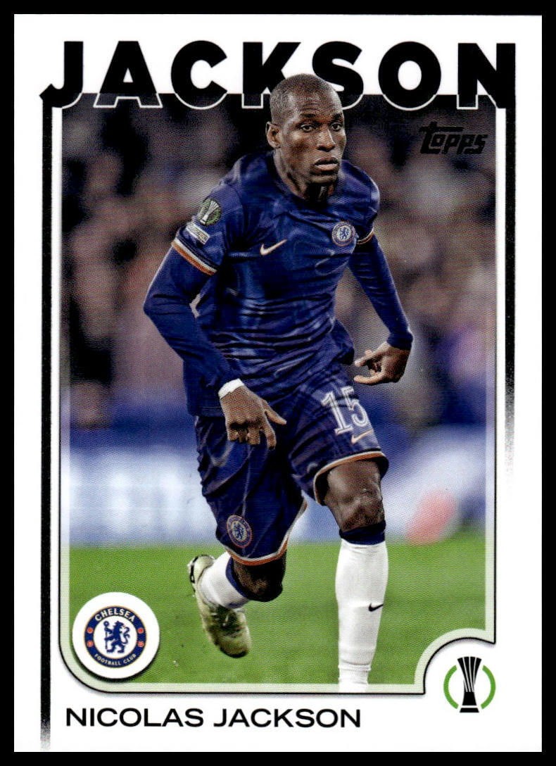 2024-25 Topps UEFA Club Competitions Nicolas Jackson #41 | eBay