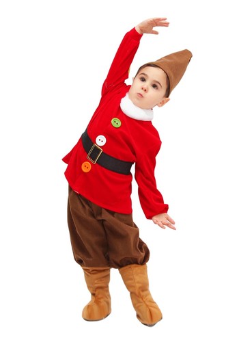 VESTITO DI CARNEVALE PEGASUS Bambini Brontolo 7 Nani 0654 Travestimento  Costume | eBay