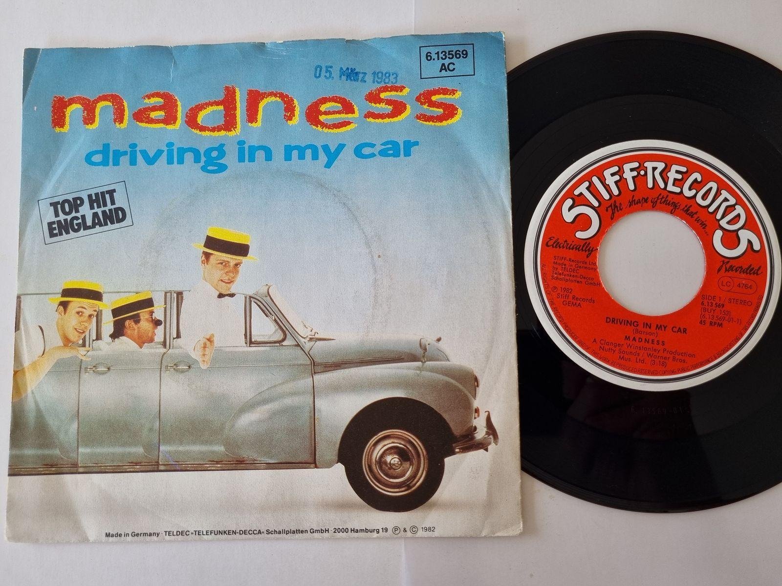 7"" Single Madness - Driving in my car Vinyl Germany