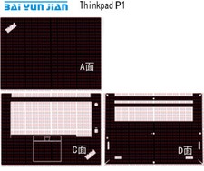 Laptop Sticker Skin Decal Carbon fiber Cover for Lenovo ThinkPad P1 Extreme 15.6