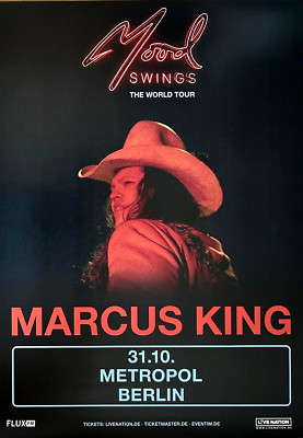 MARCUS KING 2024 BERLIN - orig. Concert Poster - Konzert Plakat - DIN A1
