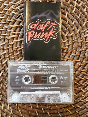 Daft Punk Rare Homework Cassette 1996 Virgin Fully Tested Soma