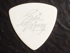 EDDIE MONEY Logo & Tommy Girvin Signature 2003 Concert Tour Stage GUITAR PICK