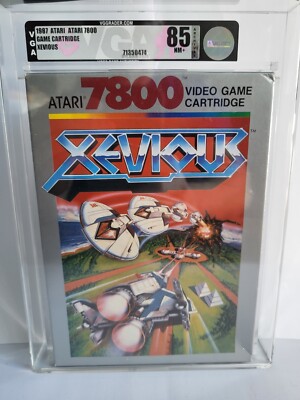 Xevious - Atari 7800 - VGA Graded 85 Near Mint+
