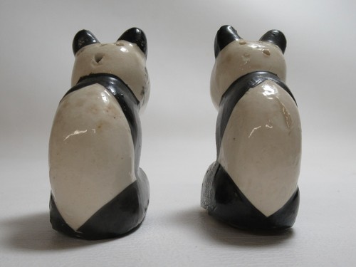Vintage Panda Bears Salt and Pepper Shakers, Occupied Japan - Picture 7 of 8