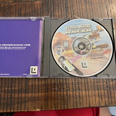 Star Wars Episode 1 Pod Racer PC CD-ROM Windows 95/98 LucasArts | eBay
