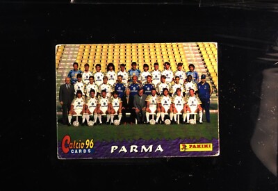 CARD FOOTBALL 96 PANINI 1995/96 PARMA TEAM PARMA n 21