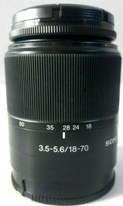 Sony SAL SAL1870 18-70mm DT f/3.5-5.6 Aspherical ED Lens.