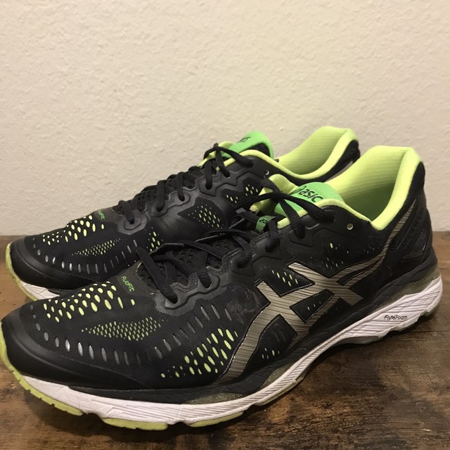 gel kayano 23 black