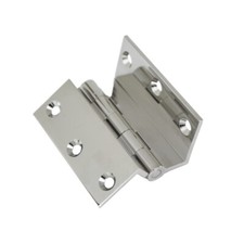 Storm Proof Hinges for Window Shutters Heavy Duty Cranked 2.5" 63mm 3 Finishes