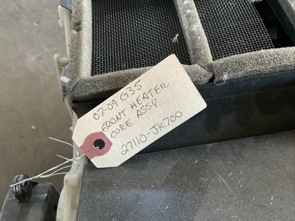 07-09 Conjunto de unidad central de calefacción delantera Infiniti G35 27110-JK700 Foto 3 de 4