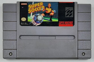 Super Soccer (Super Nintendo Entertainment System, 1992) SNES