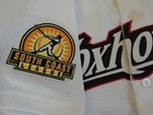 2007 AIKEN FOXHOUNDS  Game Worn Used SCL Jersey -  "Playing for Peanuts" Video — photo 3