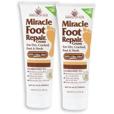 Miracle Foot Repair Cream, 8 oz PACK of 2!!