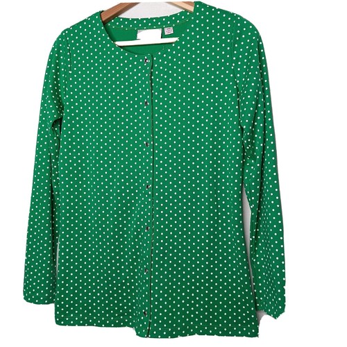 Quaker Factory Blue Long Sleeve Blouse Size Medium For Sale In Shelby - Foto 7