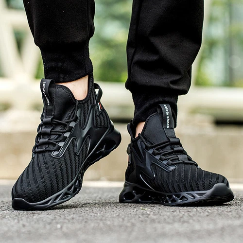 Safety Steel Toe Cap Work Shoes Indestructible Boots Mens Breathable Sneakers - Picture 7 of 16