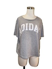 adidas crop top women Gray XL