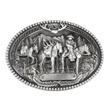 Horse Belt Buckle Western Cowboy Native American Motorcyclist HRS-11-S 