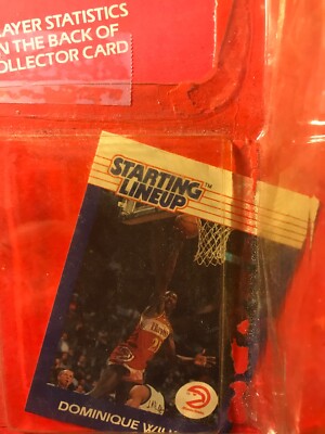 Starting Lineup トム・チャンバース & ドミニク・ウィルキンス 1991 Starting Lineup - Lot of 3 - Dominique Wilkins, Karl