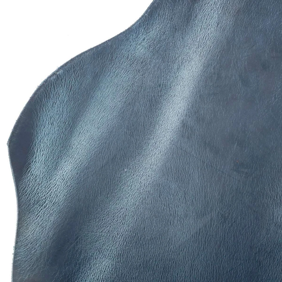 Springfield Cuero Cromo Bronceado Caballo Loco 8/9 OZ Cuero Buffalo Bend 8-12 pies cuadrados Foto 4 de 4