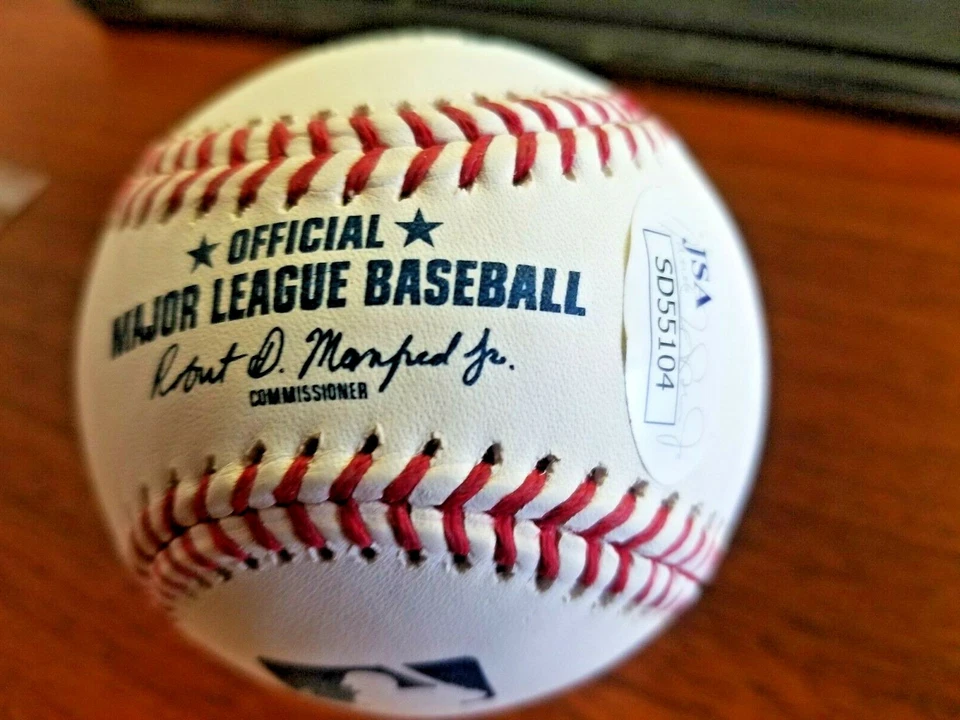 FERNANDO TATIS, JR 2019 SIGNED OML BASEBALL SAN DIEGO(ROOKIE DEBUT AUTOGRAPH)COA - Image 2 of 4