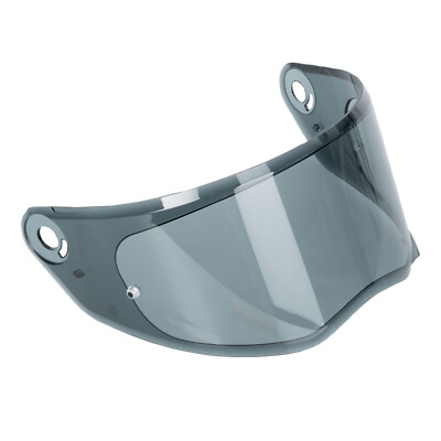 HJC V10 Motorcycle Helmet Replacement Pinlock Ready Visor - Dark Smoke HJ-41