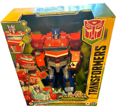Transformers Bumblebee Action Figure Optimus Prime Toy Cygerverse Adventure New