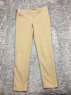 LRL Lauren Ralph Lauren Modern Legging Pants Womens Size 4 Brown Pull On