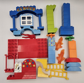 2013 Lego Duplo 10504 My First Circus 90% Complete NO Manual Box Missing 5 PCS