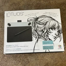 Wacom Intuos Draw CTL490 Digital Drawing and Graphics Tablet - White