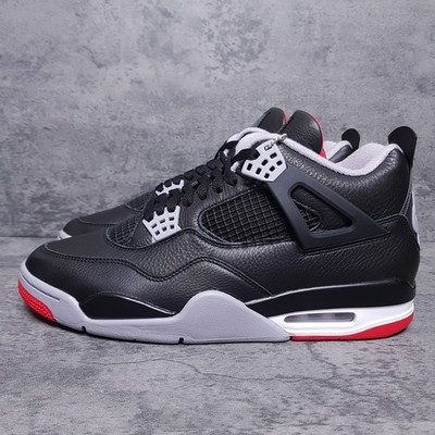 NIKE AIR JORDAN 4 Retro Bred Reimagined B Grade Shoes Mens 10.5